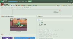 Desktop Screenshot of lb-one.deviantart.com