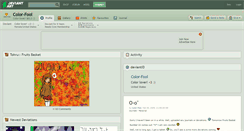Desktop Screenshot of color-fool.deviantart.com
