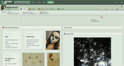 Desktop Screenshot of kylie-jo-xx.deviantart.com