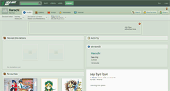 Desktop Screenshot of harochi.deviantart.com