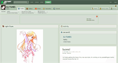 Desktop Screenshot of dj-tunes.deviantart.com