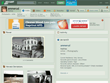 Tablet Screenshot of ammerud.deviantart.com