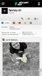 Mobile Screenshot of fanney-sh.deviantart.com