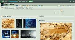 Desktop Screenshot of industrialvalleyart.deviantart.com