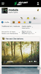 Mobile Screenshot of modulis.deviantart.com