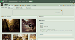Desktop Screenshot of euphy.deviantart.com