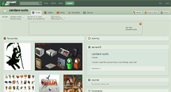 Desktop Screenshot of candace-sucks.deviantart.com