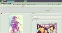 Desktop Screenshot of koyomiararagi91.deviantart.com