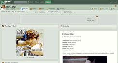 Desktop Screenshot of mari--chan.deviantart.com