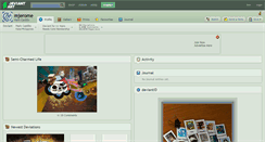 Desktop Screenshot of mjerome.deviantart.com