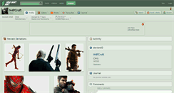 Desktop Screenshot of n4pcroft.deviantart.com