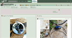 Desktop Screenshot of moonlitcreations.deviantart.com