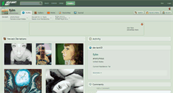 Desktop Screenshot of fylm.deviantart.com