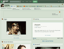 Tablet Screenshot of nusong.deviantart.com