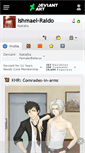 Mobile Screenshot of ishmael-raido.deviantart.com