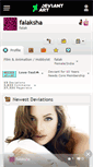 Mobile Screenshot of falaksha.deviantart.com