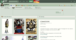 Desktop Screenshot of heatona.deviantart.com