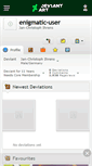 Mobile Screenshot of enigmatic-user.deviantart.com