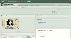 Desktop Screenshot of oniisama-e-fans.deviantart.com
