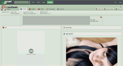 Desktop Screenshot of callofdeath.deviantart.com