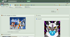 Desktop Screenshot of furrysite.deviantart.com