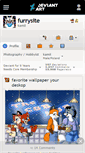 Mobile Screenshot of furrysite.deviantart.com