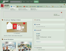 Tablet Screenshot of d-rich.deviantart.com