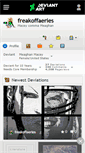 Mobile Screenshot of freakoffaeries.deviantart.com