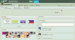 Desktop Screenshot of annachaos12.deviantart.com