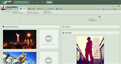 Desktop Screenshot of neongekko.deviantart.com