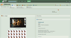 Desktop Screenshot of hukkawood.deviantart.com