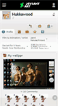 Mobile Screenshot of hukkawood.deviantart.com