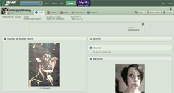 Desktop Screenshot of misslippylindsey.deviantart.com