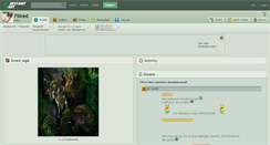 Desktop Screenshot of fillred.deviantart.com