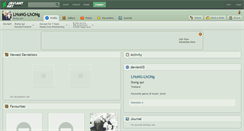Desktop Screenshot of lhong-lhong.deviantart.com