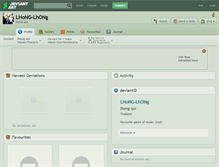 Tablet Screenshot of lhong-lhong.deviantart.com