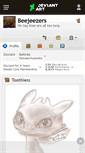 Mobile Screenshot of beejeezers.deviantart.com