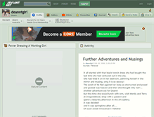 Tablet Screenshot of deanntgirl.deviantart.com