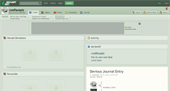 Desktop Screenshot of coolfaceplz.deviantart.com