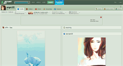 Desktop Screenshot of angelee.deviantart.com