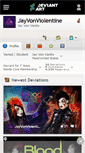 Mobile Screenshot of jayvonviolentine.deviantart.com