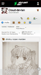 Mobile Screenshot of cloud-devian.deviantart.com