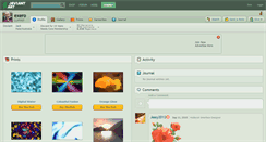Desktop Screenshot of exero.deviantart.com