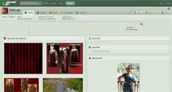 Desktop Screenshot of crim-sin.deviantart.com