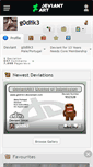 Mobile Screenshot of g0dlik3.deviantart.com