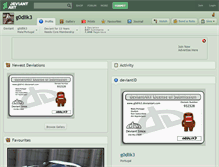 Tablet Screenshot of g0dlik3.deviantart.com