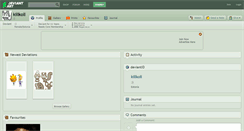 Desktop Screenshot of killkoll.deviantart.com