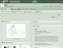 Tablet Screenshot of emc-.deviantart.com