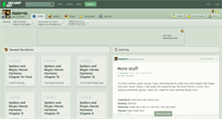 Desktop Screenshot of masterob.deviantart.com