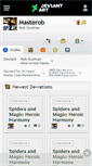 Mobile Screenshot of masterob.deviantart.com